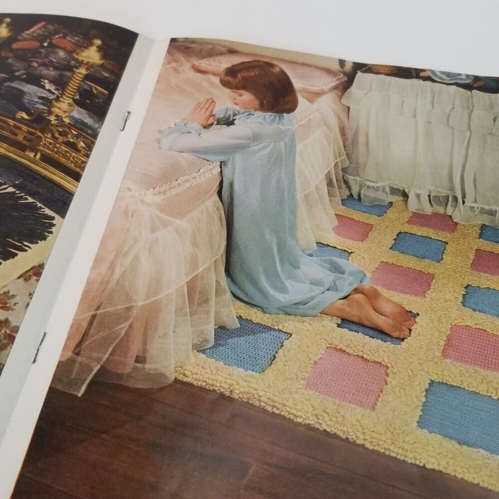 Star Rug Book 1952 Crocheted Rugs Star Rug Book 93 American Thread Company - Picture 9 of 11